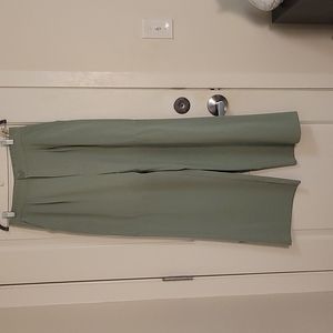 Wide leg Stradivarius ASOS Sage trousers size 10